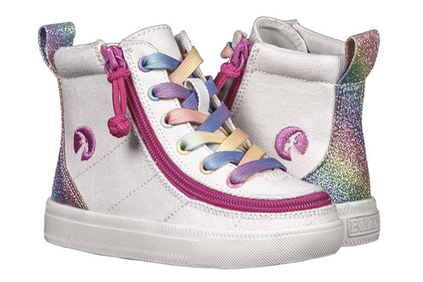 Billy Footwear Classic Schuh Kind regenbogen weiß hoch BK19011-140 37-normal