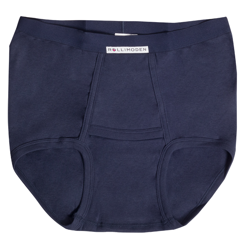 Men's briefs with horizontal opening marine 9127  12