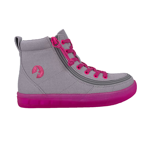 BILLY Classic Lace High Canvas Grey/Pink BK22100-050 1-medium