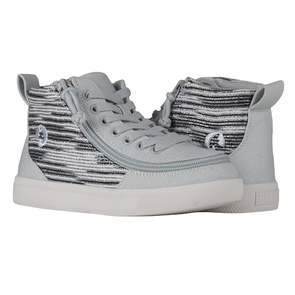 BILLY MDR Classic High Top Canvas Silver Streak BK22317-021 1-extra wide