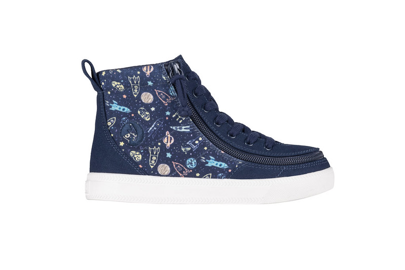 BILLY Navy Space Classic Lace High Tops BT23300-411 6-medium