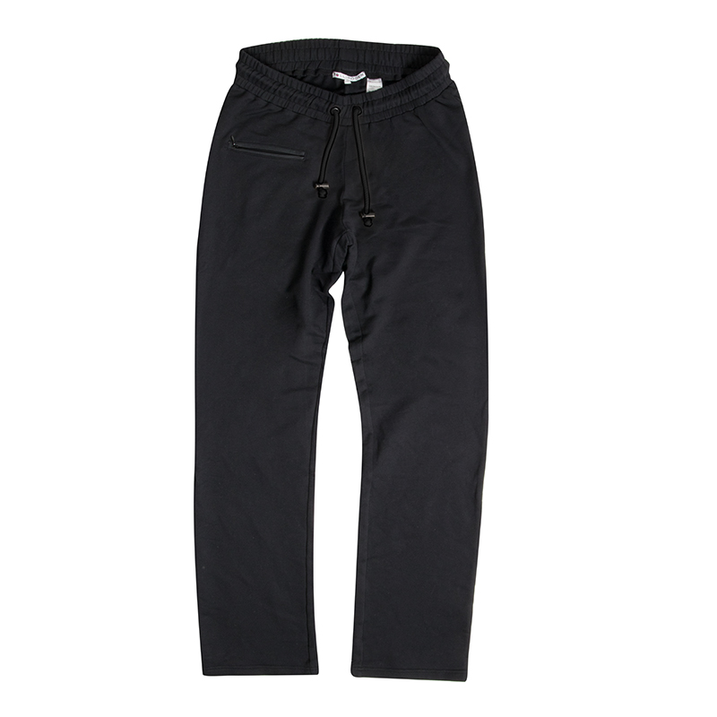 Leisure pants, black, brushed inside 10317 XL