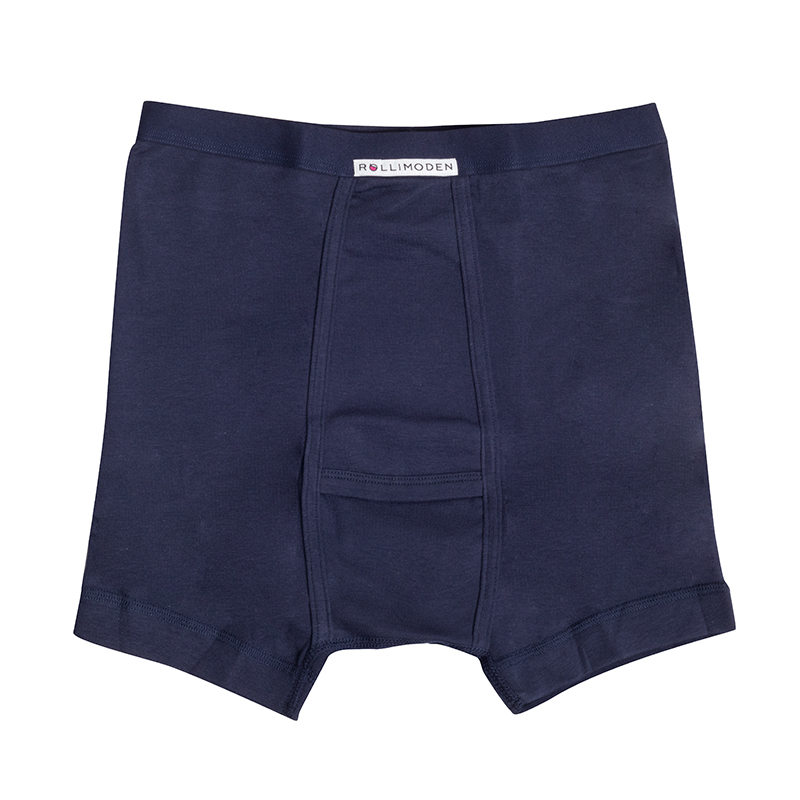 Men's jockey shorts with horizontal opening marine 43856 8