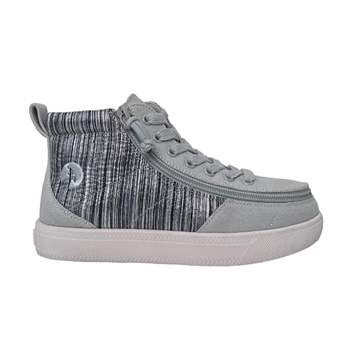 BILLY MDR Classic High Top Canvas Silver Streak BK22317-021 2-extra wide, 34, extra wide
