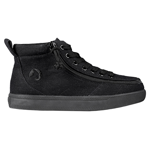 BILLY D/R Classic High Top Canvas Black to the Floor BK22317-001 8-extra wide