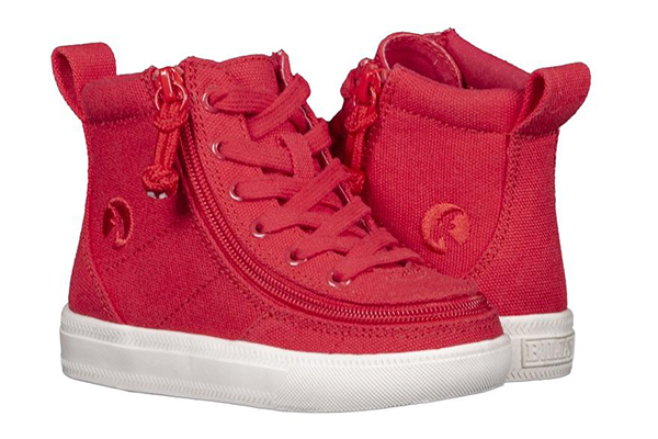 Toddler Red BILLY Classic Lace Highs, BT19010-600 9-medium