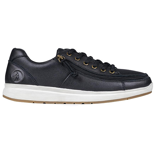 BILLY Comfort Leather Low Leather Black  BM20100-001 46-wide